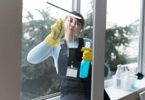 Nettoyage de vitres intérieures et extérieures à Mernel